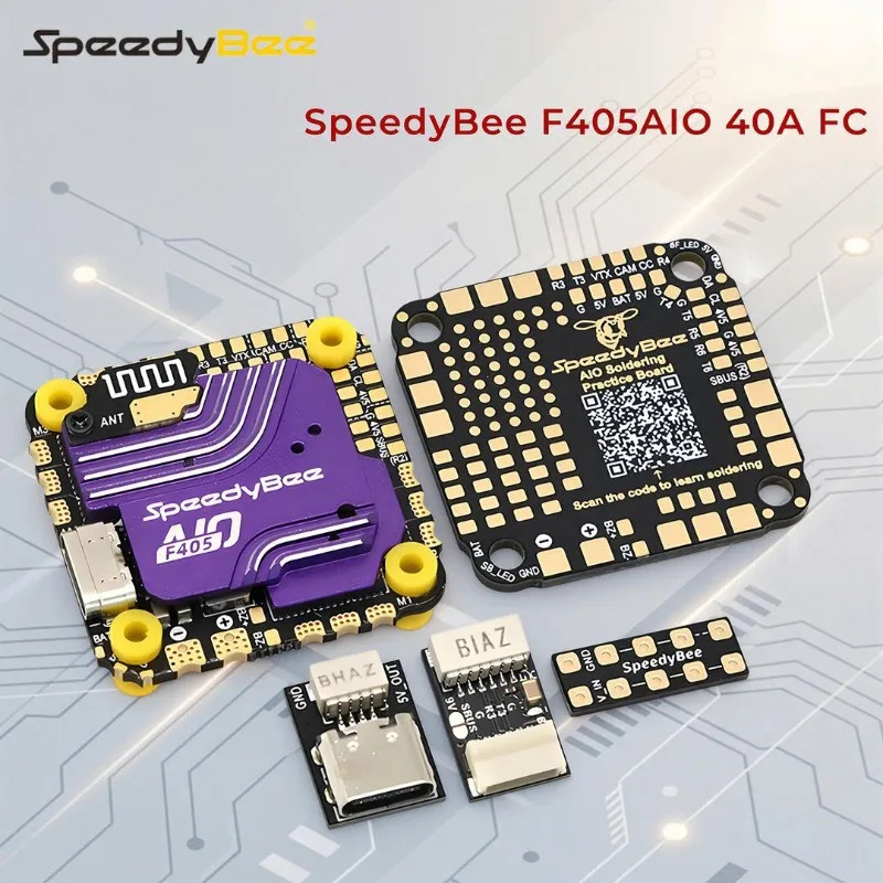 Drone Flight Controller - SpeedyBee F405 AIO フライトコントローラー 40A BLHeli_S