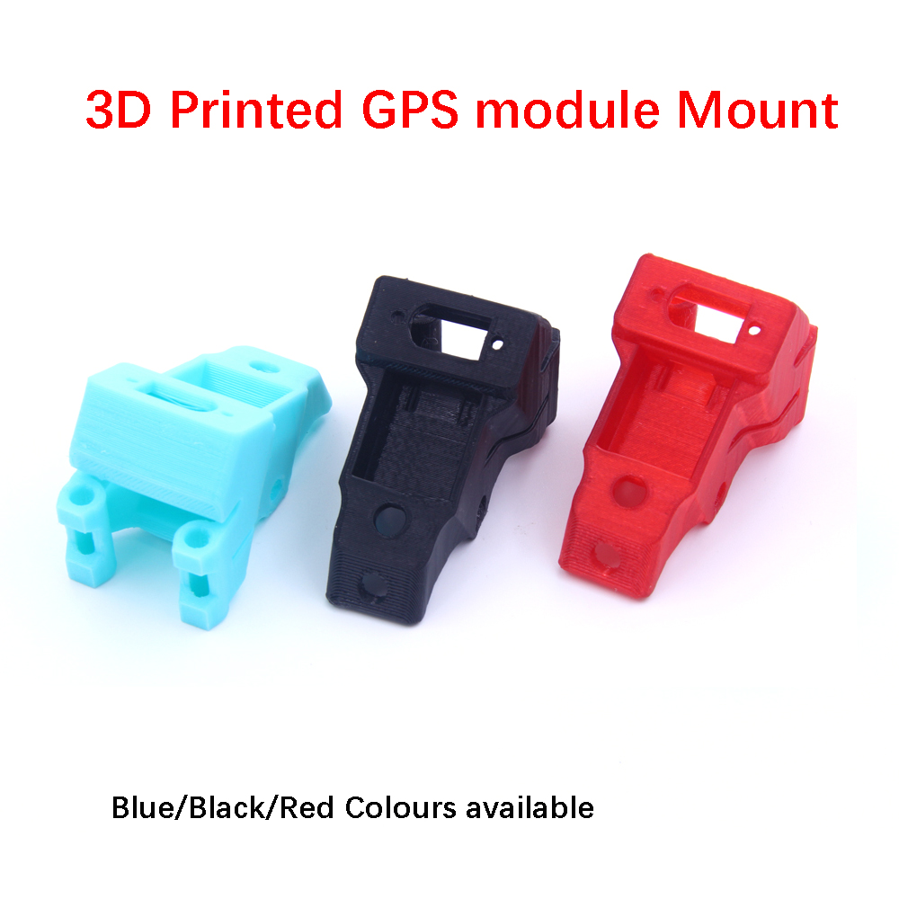 Drone Gps Mount - ユニバーサル3DプリントGPSモジュールマウントXT60ホルダーT字型アンテナ固定SMAブラケットパーツ（長距離FPVレーシングドローンフレーム用）