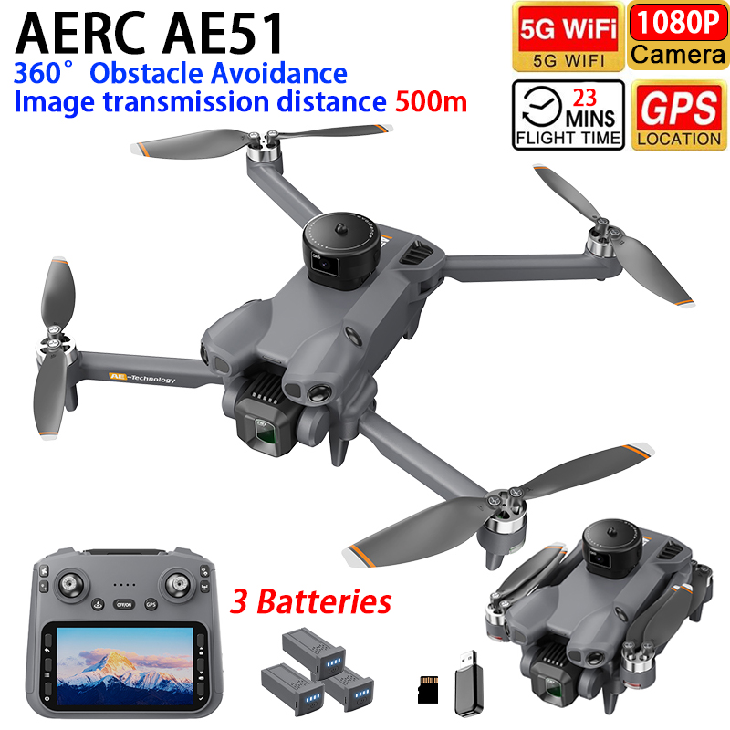 Drone Gps Mount - AERC AE51 ドローン GPS WIFI FPV