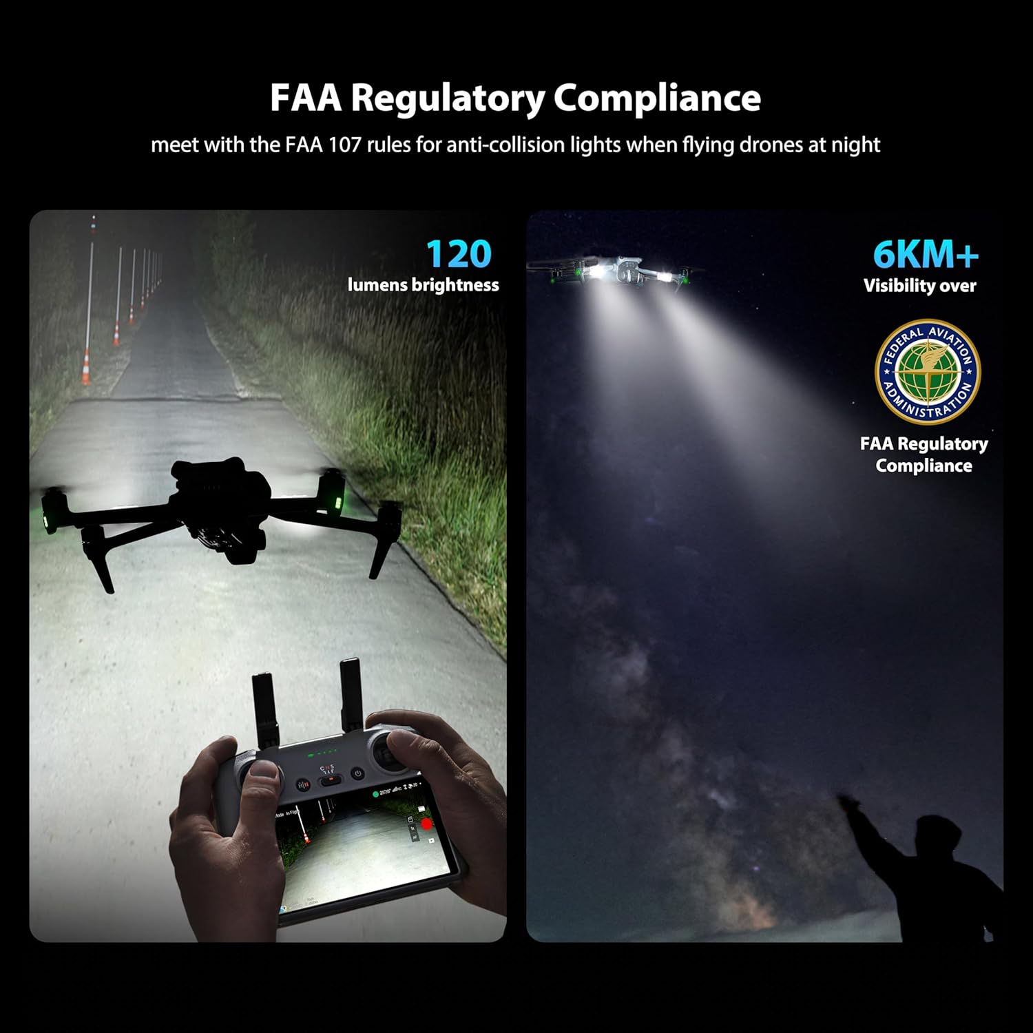 STARTRC ドローン ストロボライト 衝突防止ライト 充 - Drone Landing Gear のレビューと価格