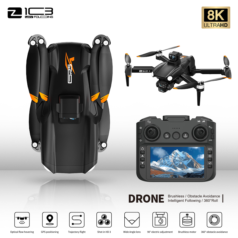 Z103 ウルトラドローン プロフェッショナル 8K 4軸レ - Drone Gps Mount のレビューと価格
