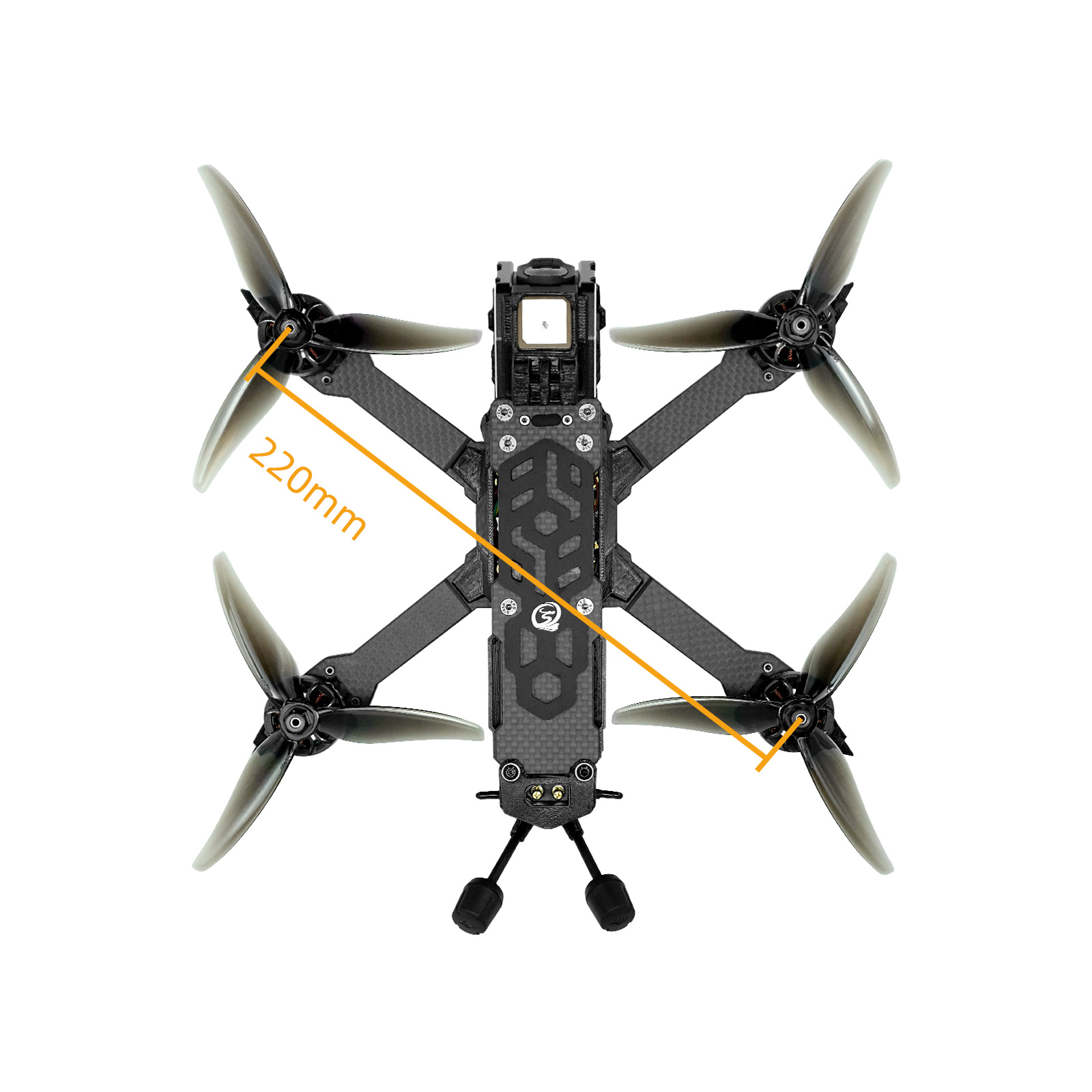 SEQURE SQFPV Heison 5X V2 クアッド - Drone Gps Mount のレビューと価格